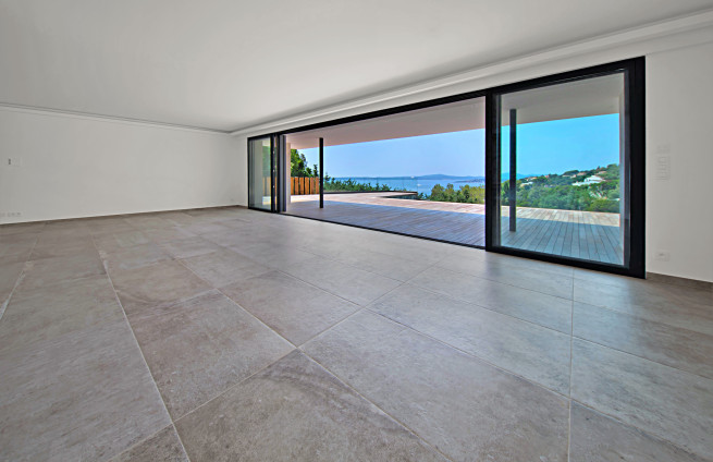 Panoramic sea view lounge - Issambres