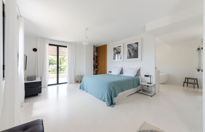 master suite - 50m2 - dressing room - bathroom - Grimaud