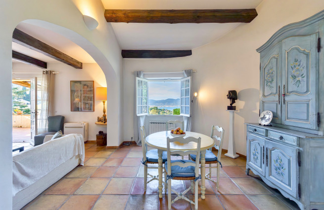 Intimate dining room - villa - sea view - Gassin - Sinopolis