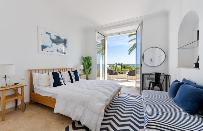 Kamer met eigen badkamer en uitzicht op zee - Sainte-Maxime