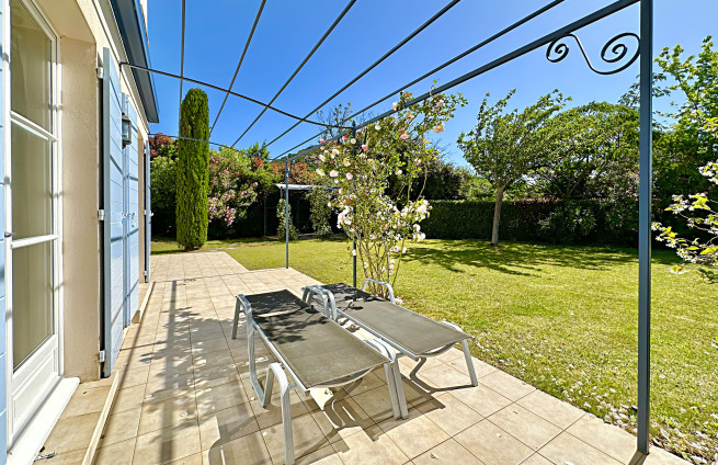 Jardin méditerranéen de 2500m2 - Villa à vendre Grimaud, domaine privé