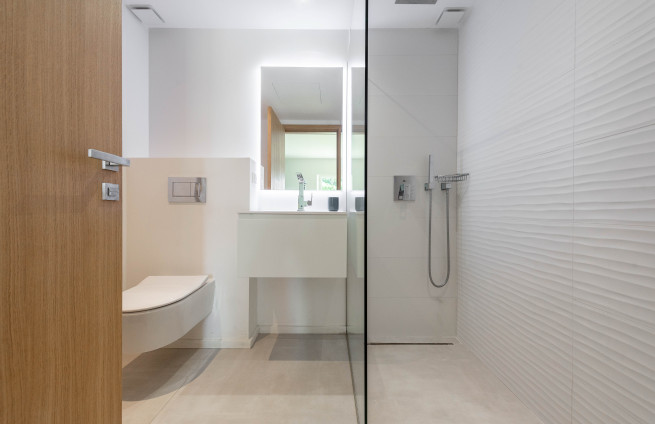 luxury shower room villa croisette sainte-maxime