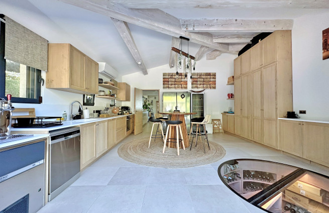 Sommelierruimte - luxe villa - Franse Rivièra