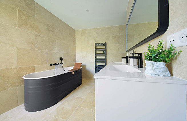 salle de bain chambre parentale