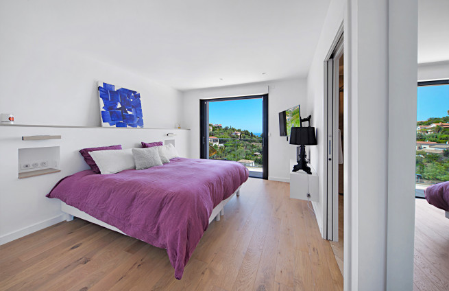 chambre vue mer Les Issambres