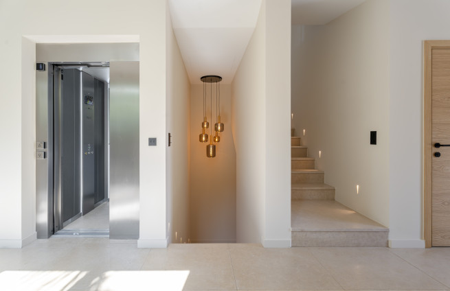 Villa met privélift en domotica.