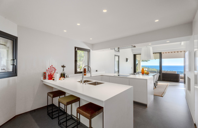 Luxe inbouwkeuken - Gigaro - kookeiland