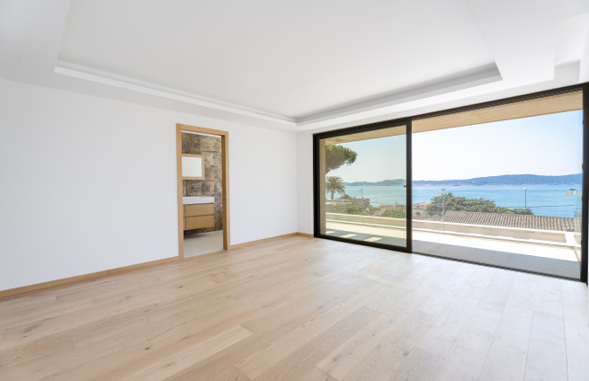 kamer met uitzicht op zee