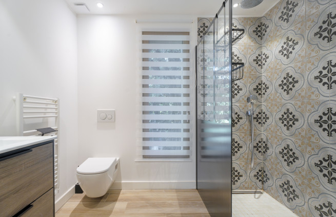 Elegante badkamer in Villa Gassin