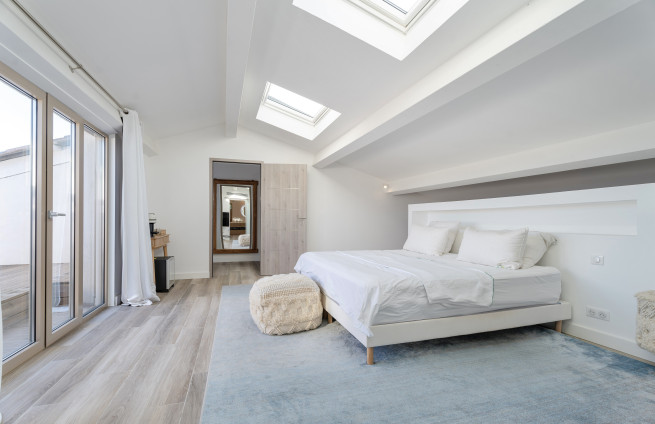 Master suite with private rooftop terrace