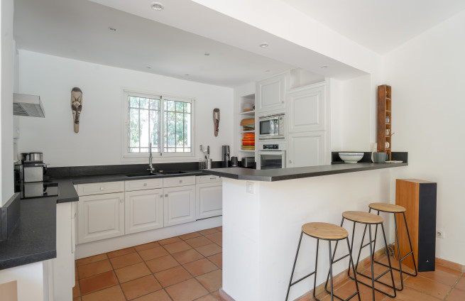 cuisine équipée villa La Croisette