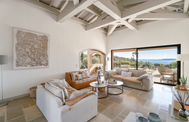 Salon Principal Villa Sainte-Maxime