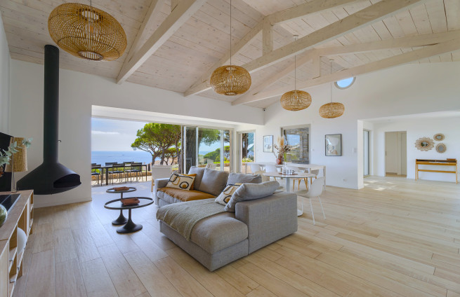 Villa de plain-pied vue mer panoramique à vendre à Sainte-Maxime