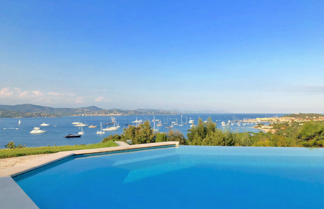 Luxe villa met zwembad en uitzicht op zee - Sinopolis-Gassin