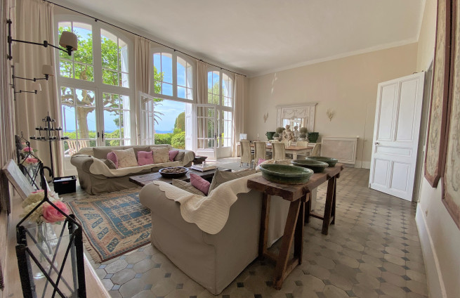 woonkamer - villa - La Croix-Valmer - vlakbij het stadscentrum