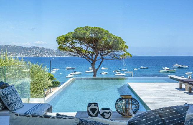 luxury villa Sainte-Maxime sea view 180 Baie-Nartelle