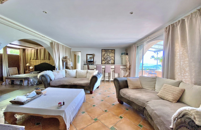 salon-lumineux-cheminée-villa-neo-provencale-à-vendre-la-croix-valmer