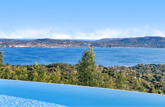 Exceptional property with panoramic sea views in Grimaud, Gulf of Saint-Tropez