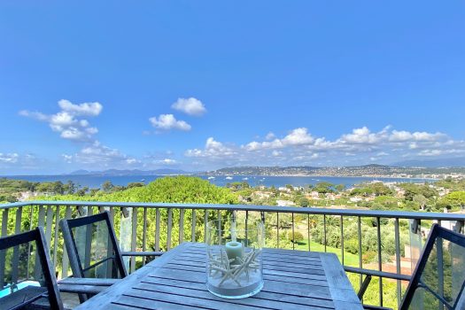 Penthouse met panoramisch zeezicht te koop in Cap d'Antibes