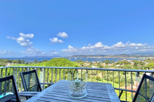 Penthouse vue mer panoramique à vendre au Cap d'Antibes