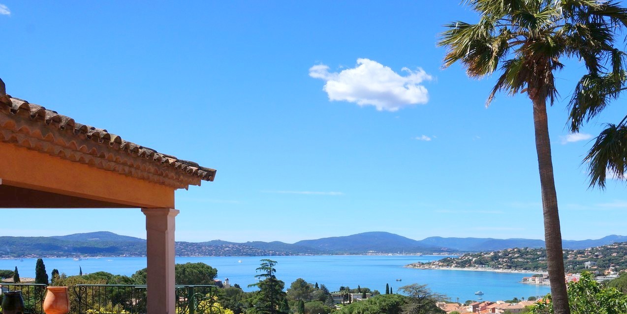 Propriété vue mer panoramique à vendre au Sémaphore SaintTropez Bay Property