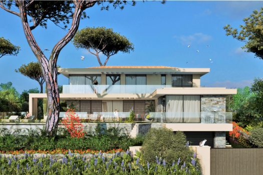Nieuwe villa met zeezicht te koop in Sainte-Maxime