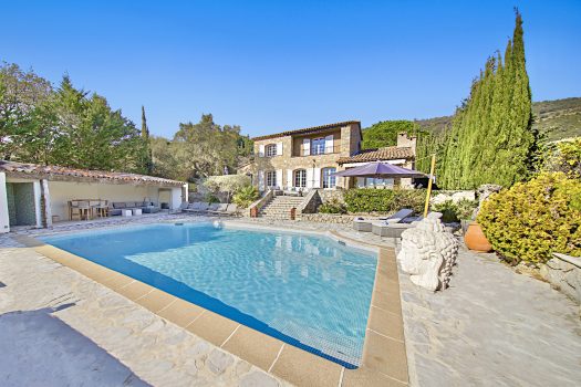 Sea view property for sale in Grimaud