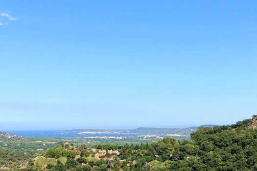 anoramic sea view modern villa for sale in Grimaud