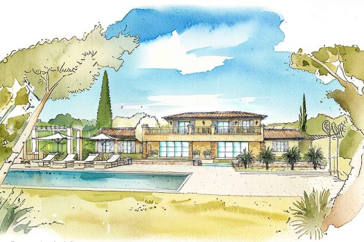 Villa for sale walking distance to Saint-Tropez and to the beach